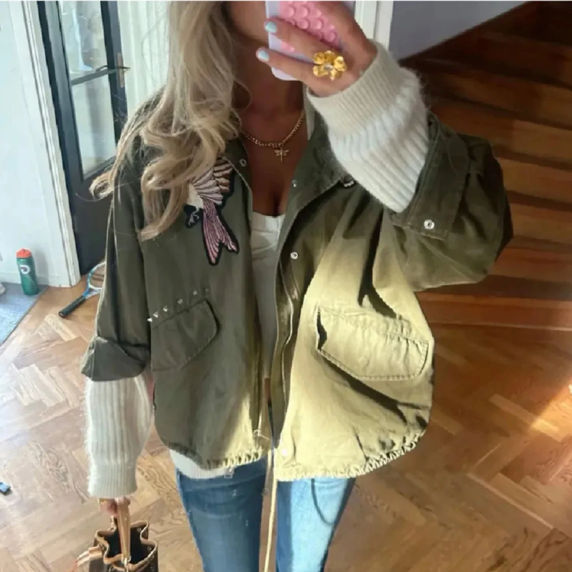 Grön jacka