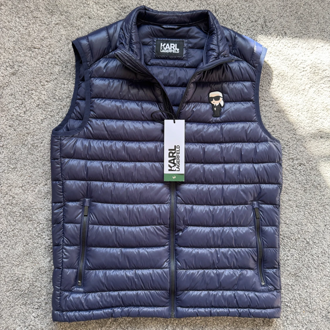 Marinblå Karl Lagerfeld Väst, HELT NY! (S) 