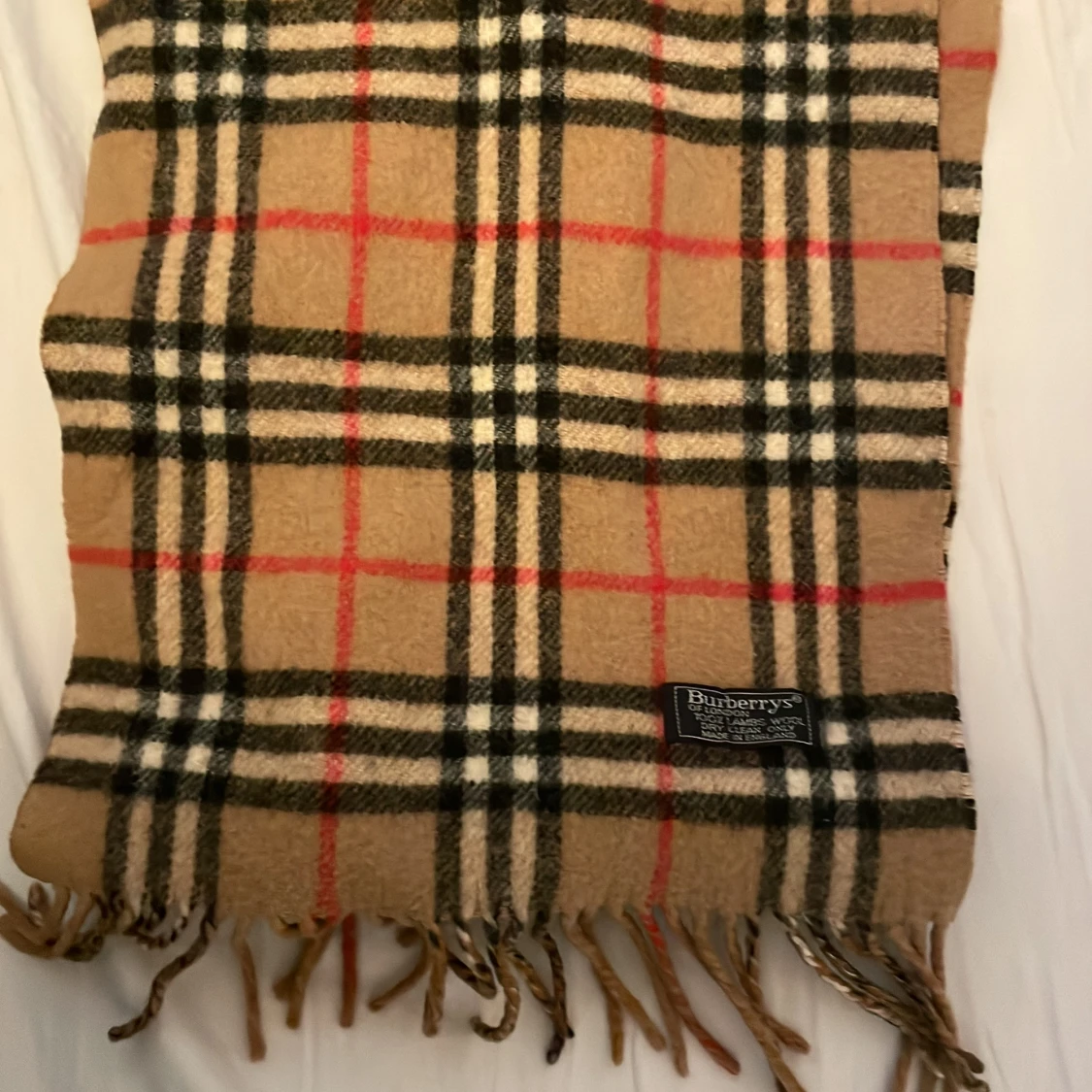 Rutig halsduk från Burberry - 2