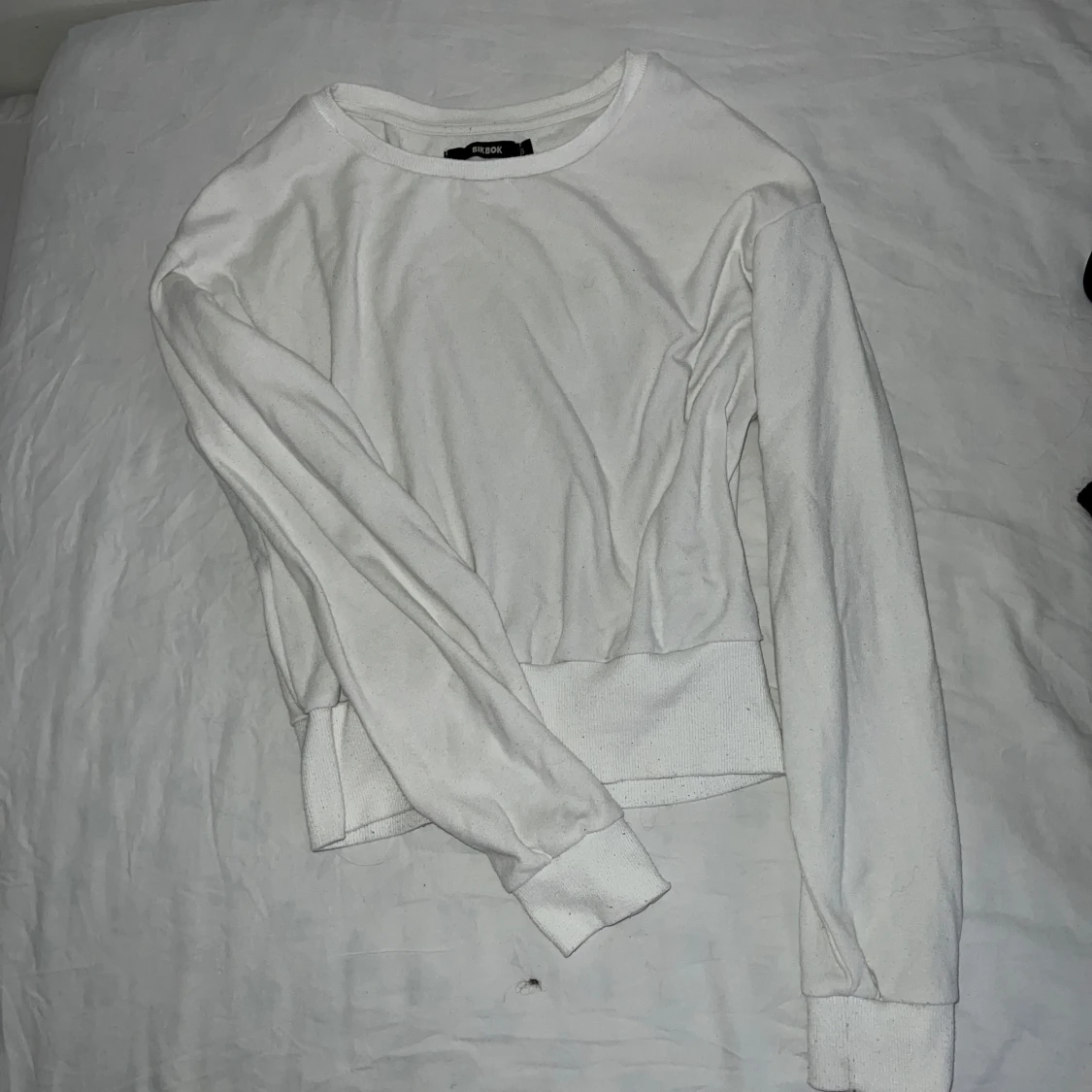 Vit tröja från BikBok