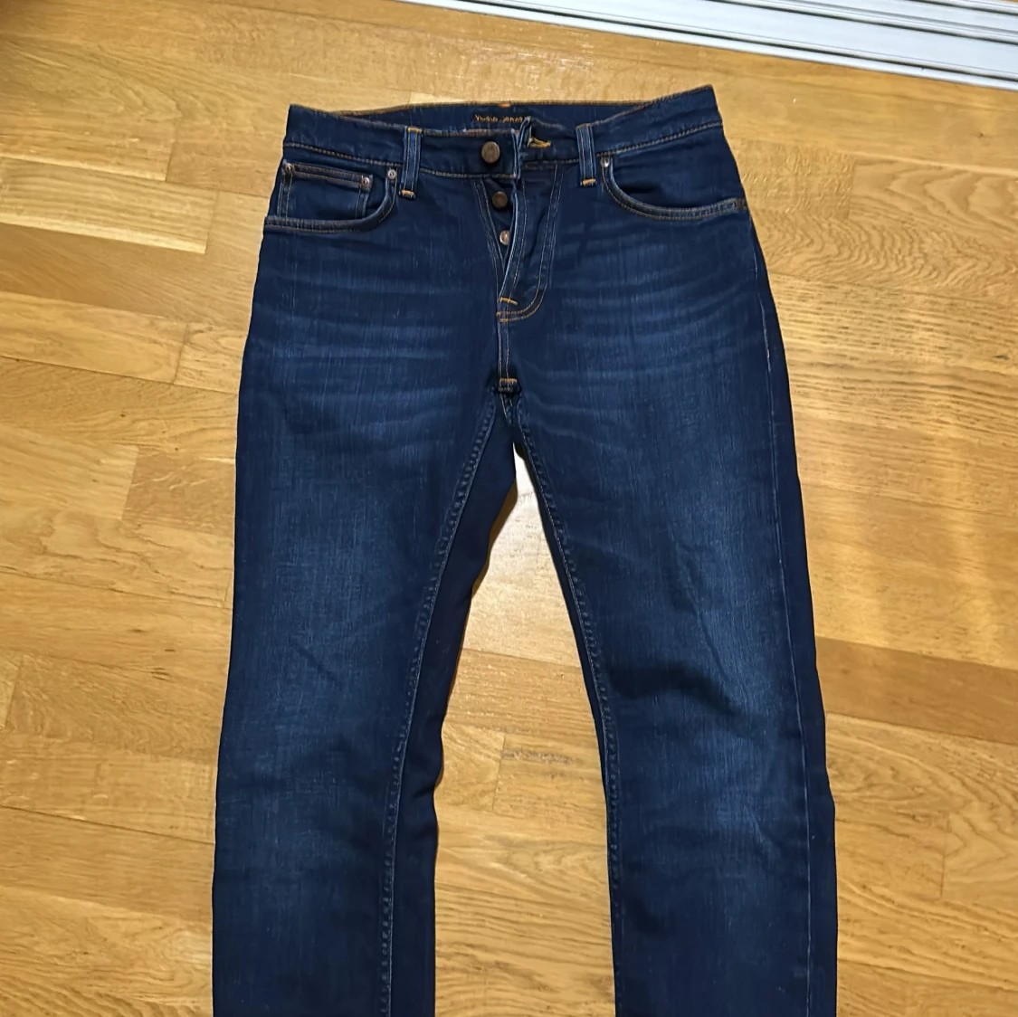 Mörkblå Nudie jeans slim fit - 2