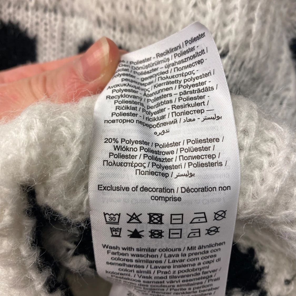 Söt stickad tröja - 3