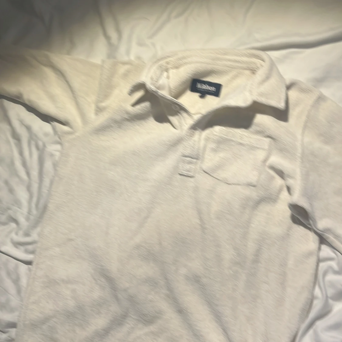 Vit frottétröja från Nikben - 1