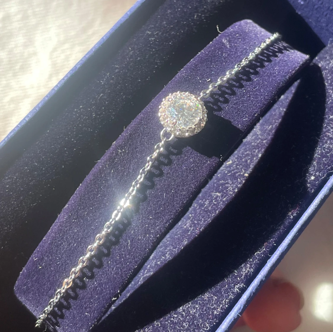 Silverarmband från Swarovski - 1