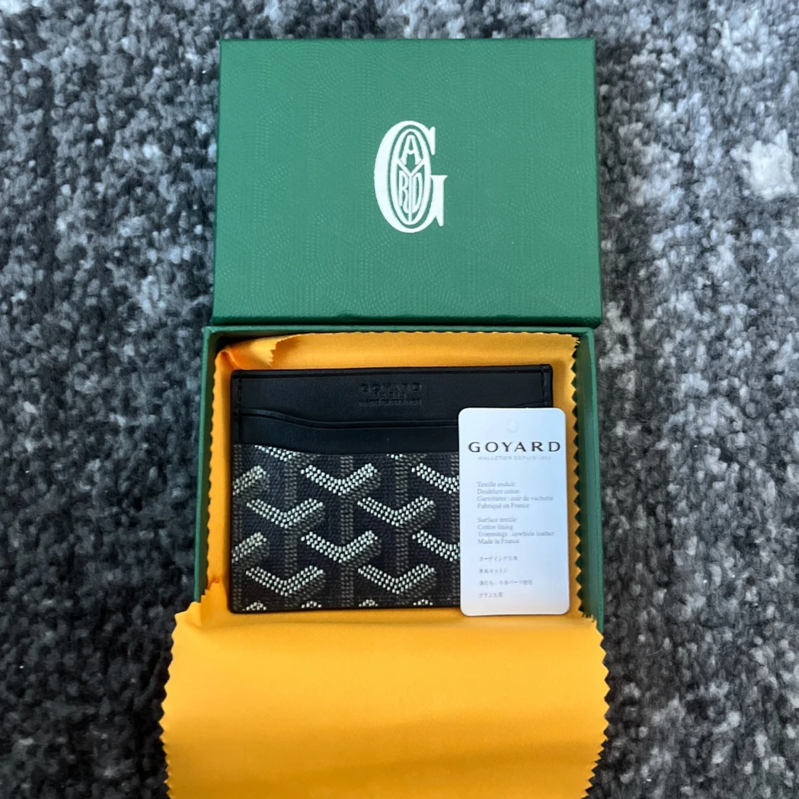 Svart korthållare - 1