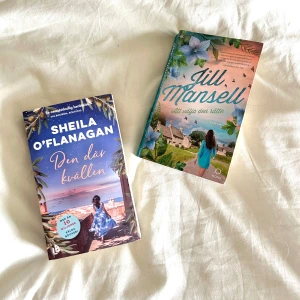 Två feelgood böcker - Två feelgood böcker som är väldigt bra - bra kvalite förutom ryggraden på böckerna som är spruckna (se på bilderna)