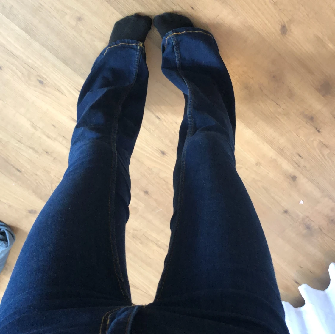 Mörkblå jeans från 157 - 3