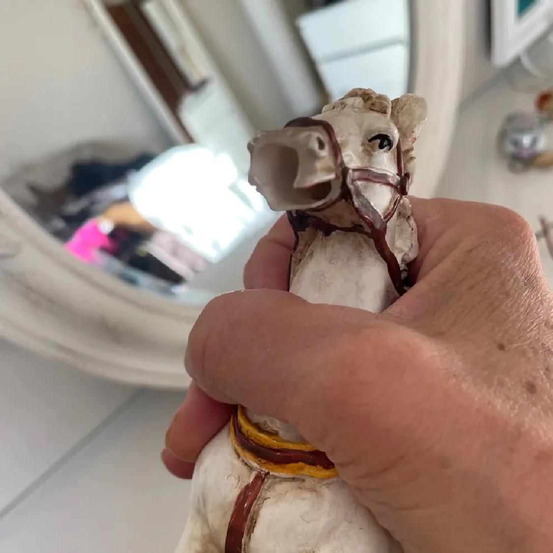 Häst och vagn prydnadsföremål - 1