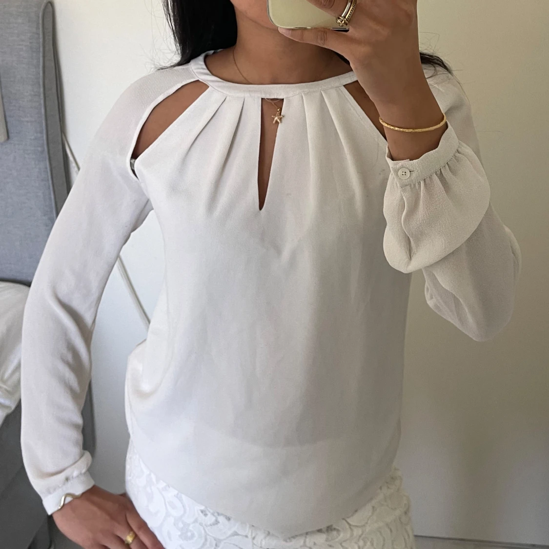 Micheal Kors vit blus