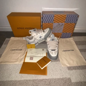Grå lv skates - Helt nya oanvönda kvitto dustbag material bok lv kort och lådor medföljer skorna passar mellan 42-43 men man kan bara lägga en extra sula under kan diskutera pris och är öppen för byten det är bara att skriva till mig!