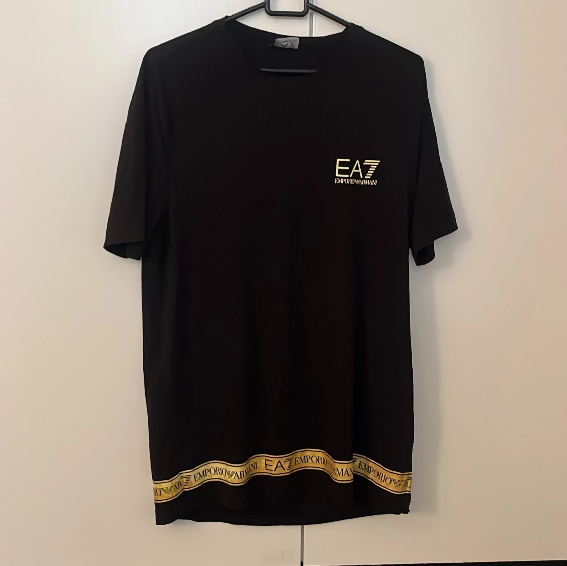 Svart EA7 Emporio Armani t-shirt