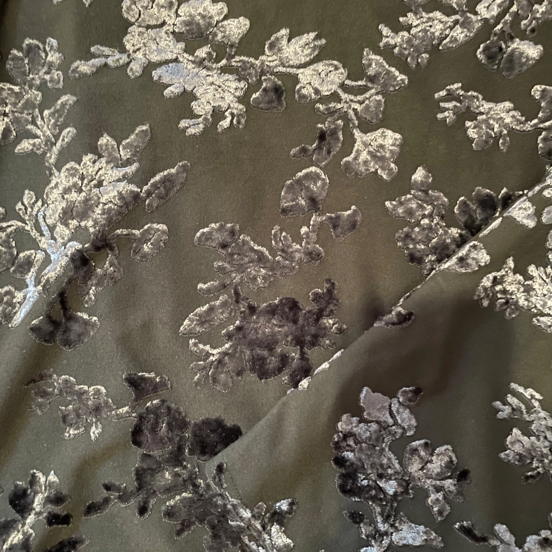 Mörkgrön sammetskjol  - 3