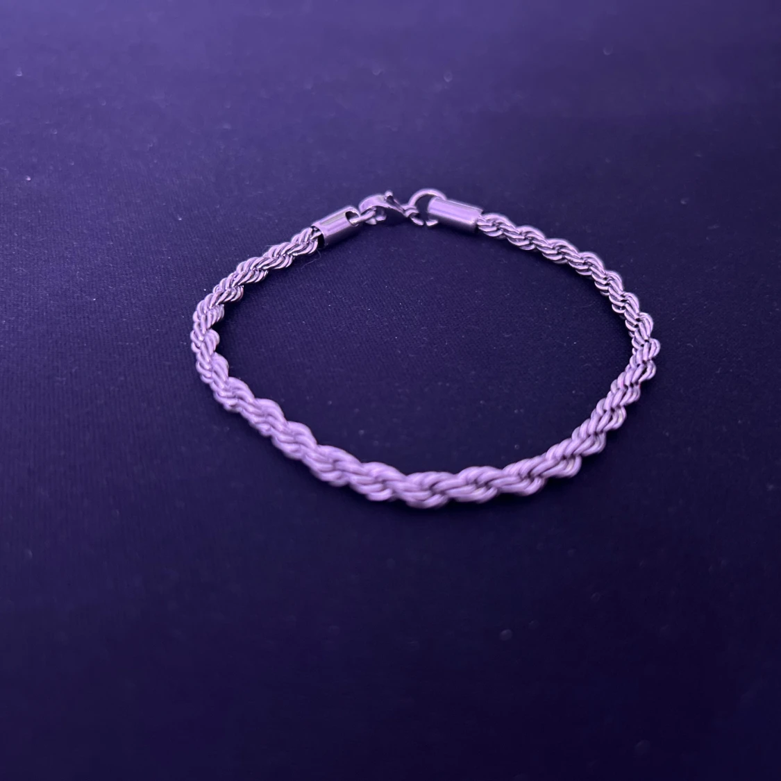 Silverfärgat armband - 2