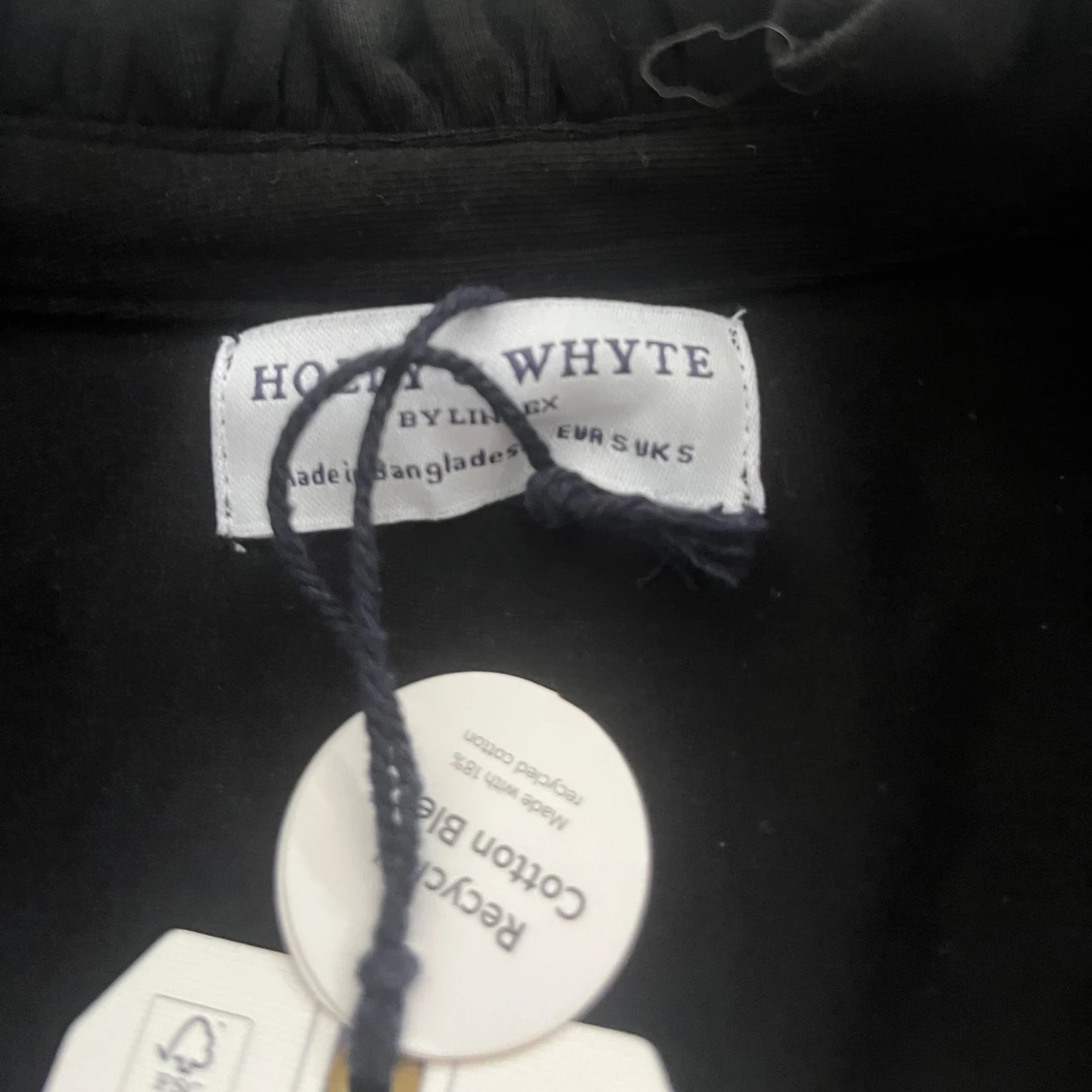 Svart långärmad topp från  Holly Whyte S - 2