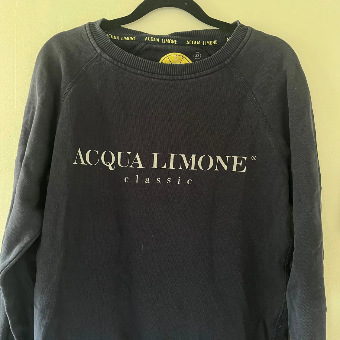 Mörkblå Acqua Limone sweatshirt XS - 3