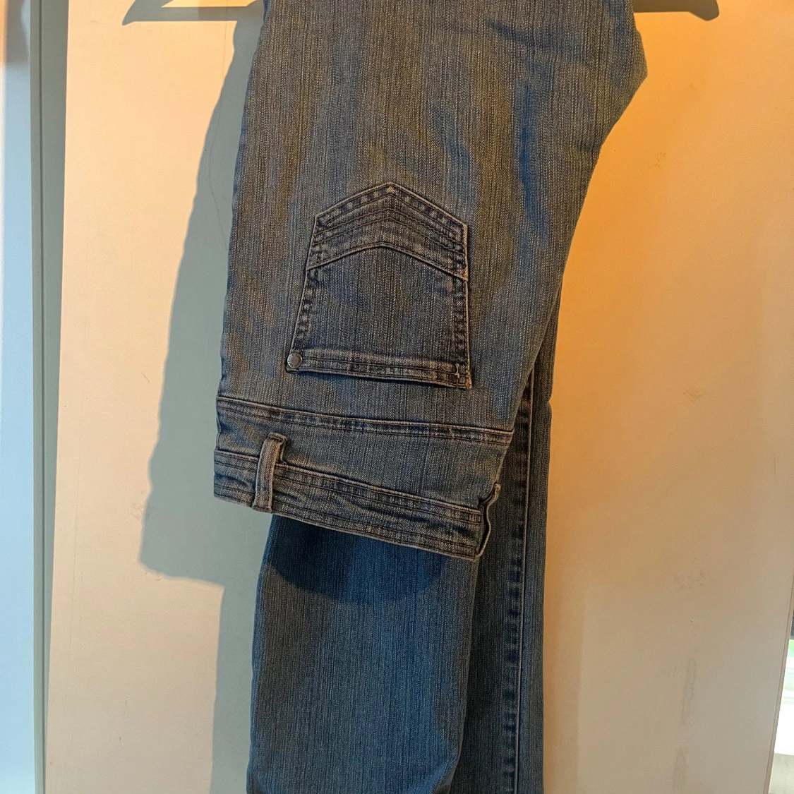 Blå straight jeans från Cappuccino