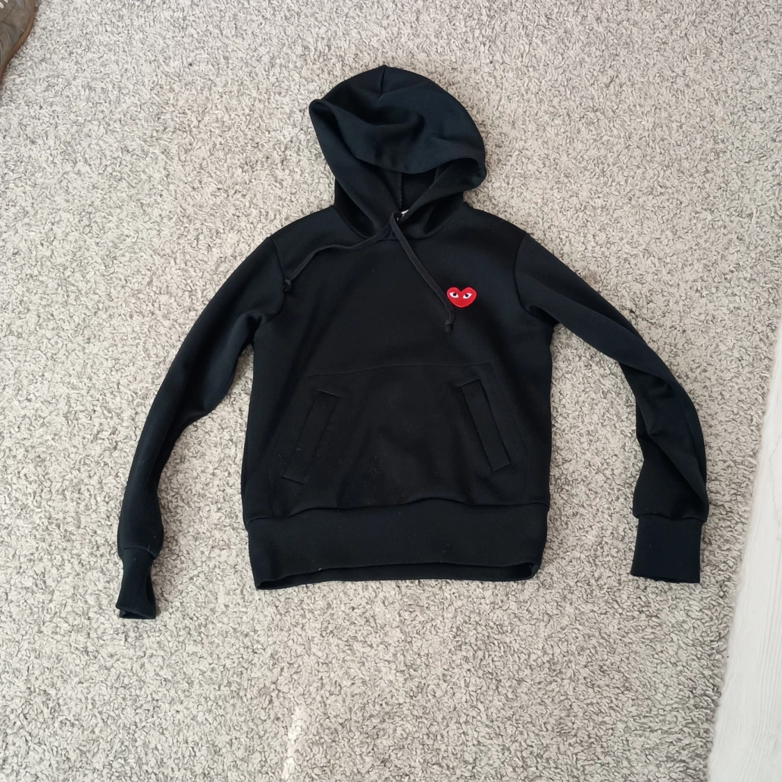 Svart hoodie Comme des Garçons Play - 3