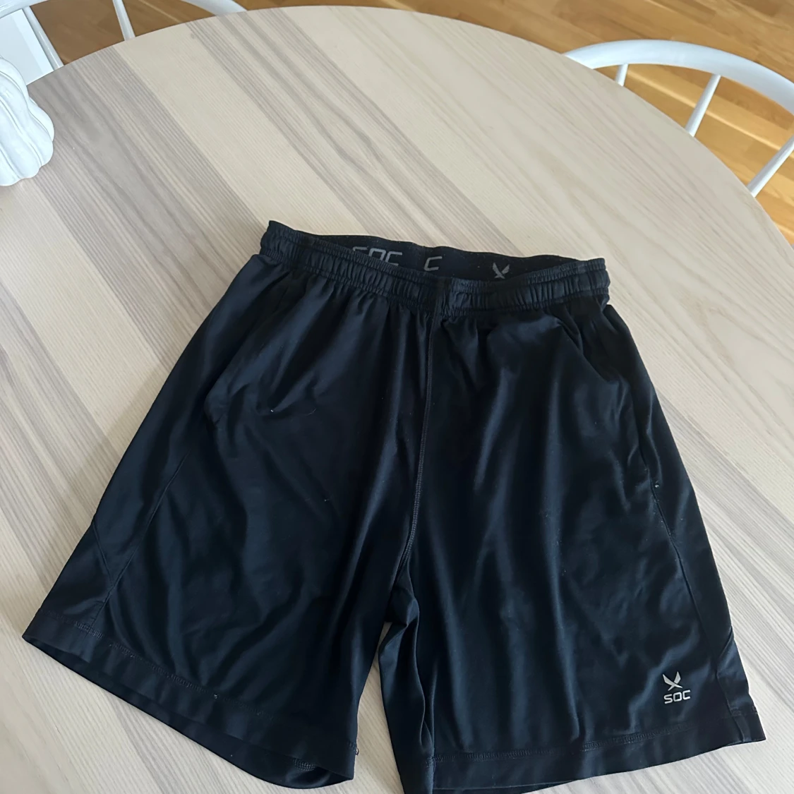 Svarta träningsshorts från SOC