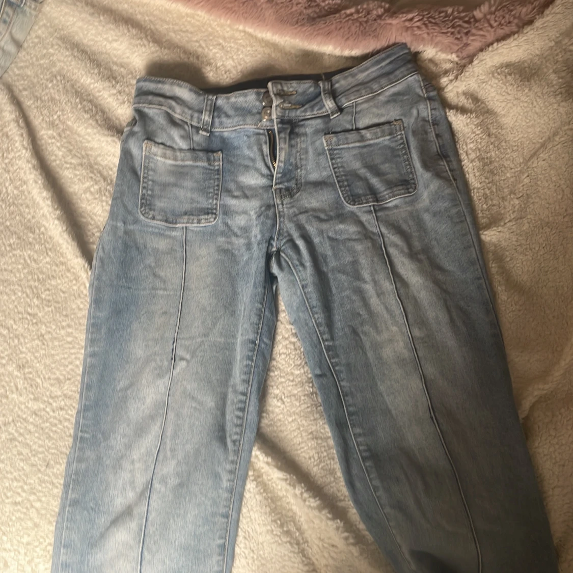 Ljusblå jeans från Madlady, strl 38