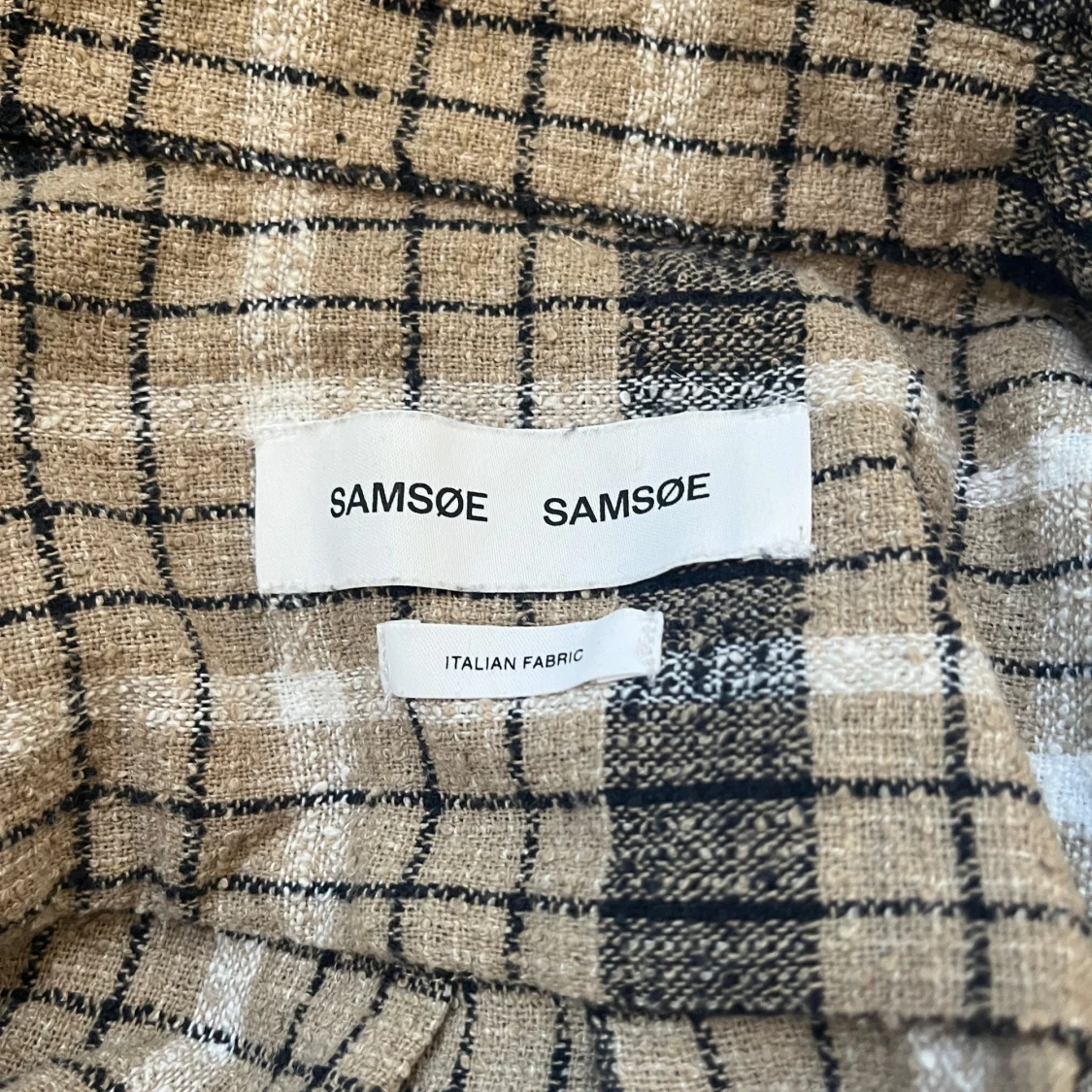 Rutig kortärmad skjorta från Samsøe - 2