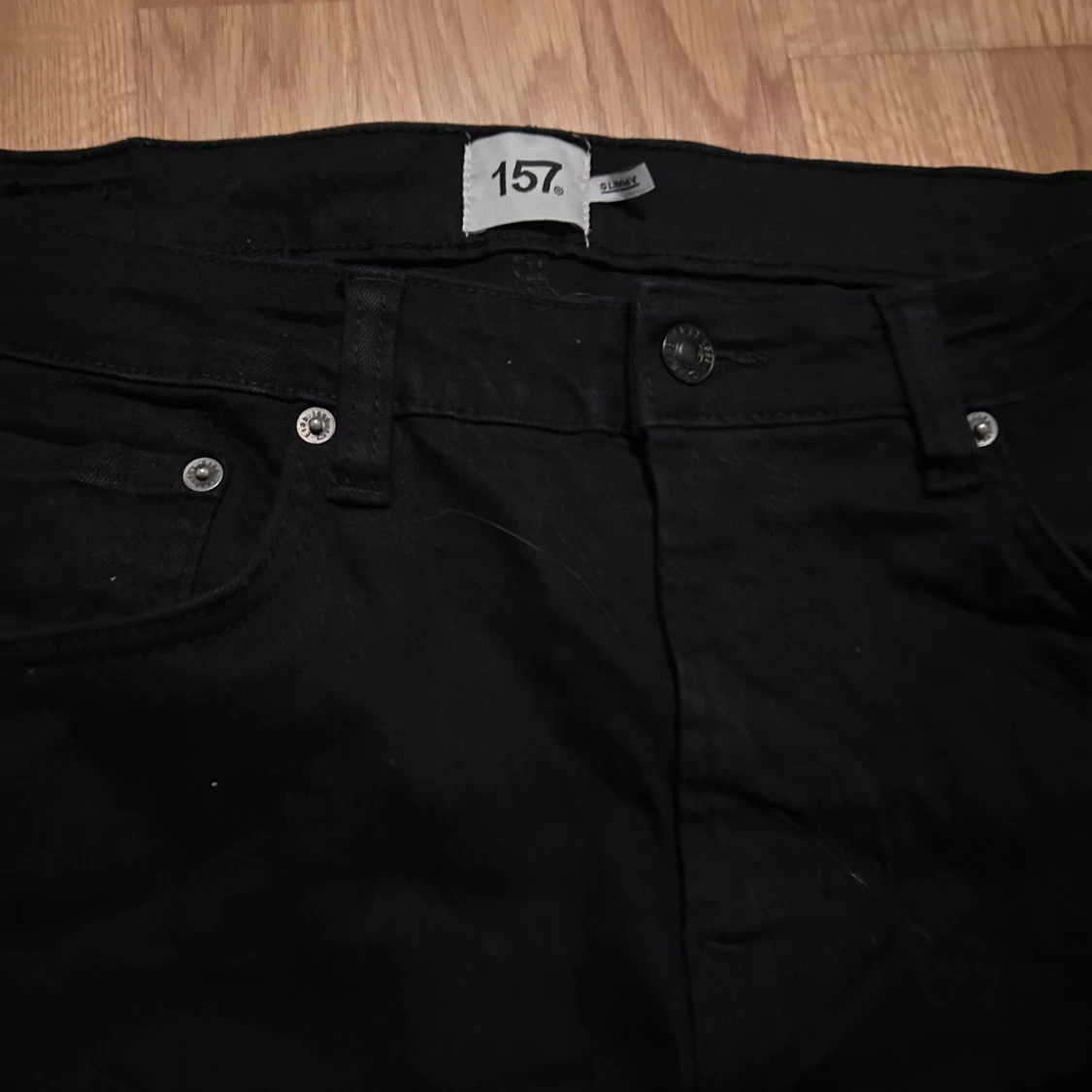 Svarta slim jeans från 157 - 2
