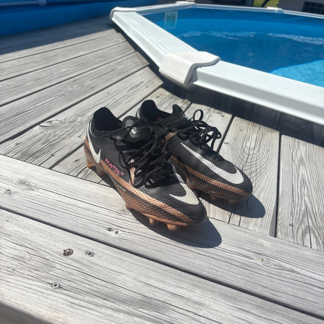 Nike Phantom GT2 fotbollsskor svart/koppar - 2