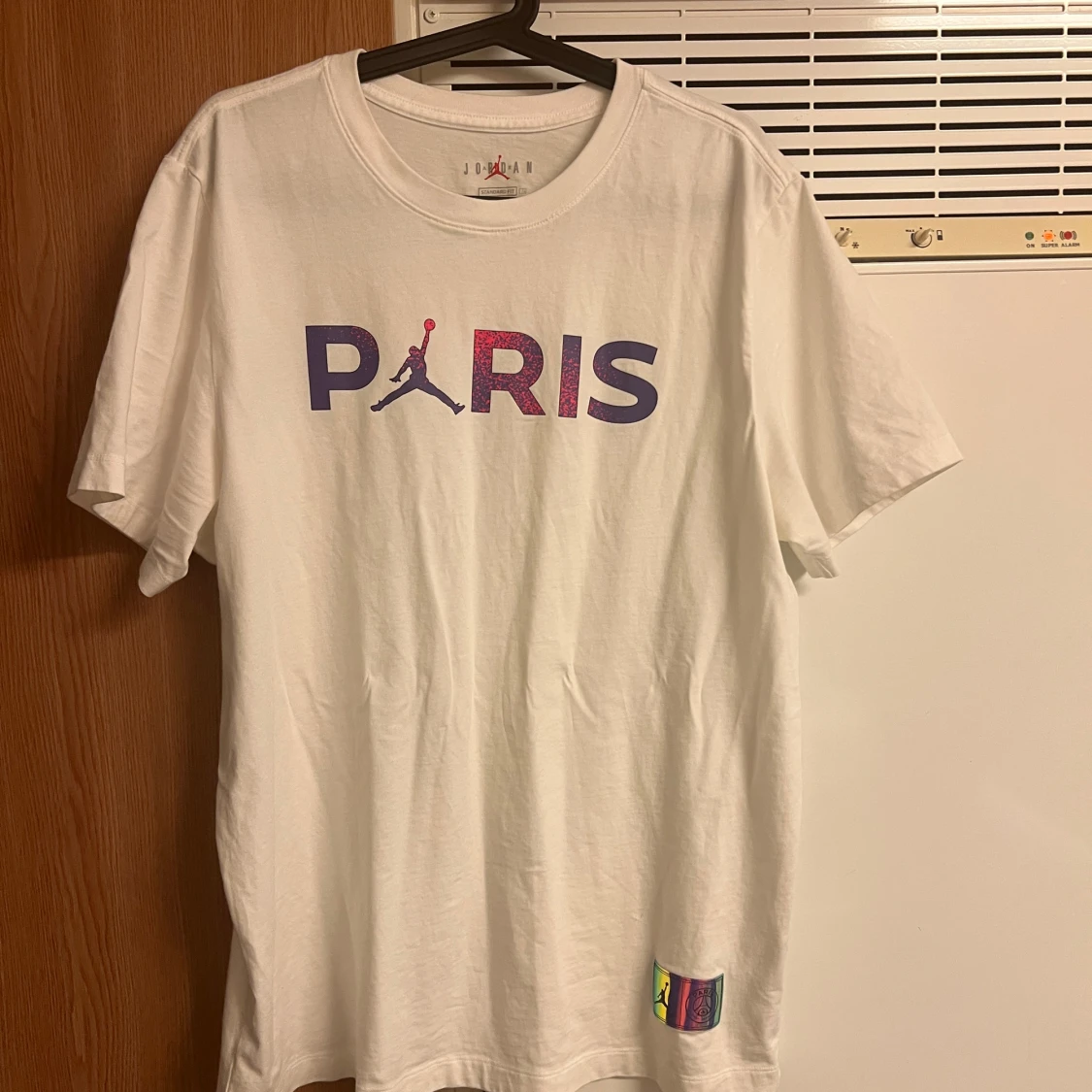 Vit PSG x Jordan t-shirt