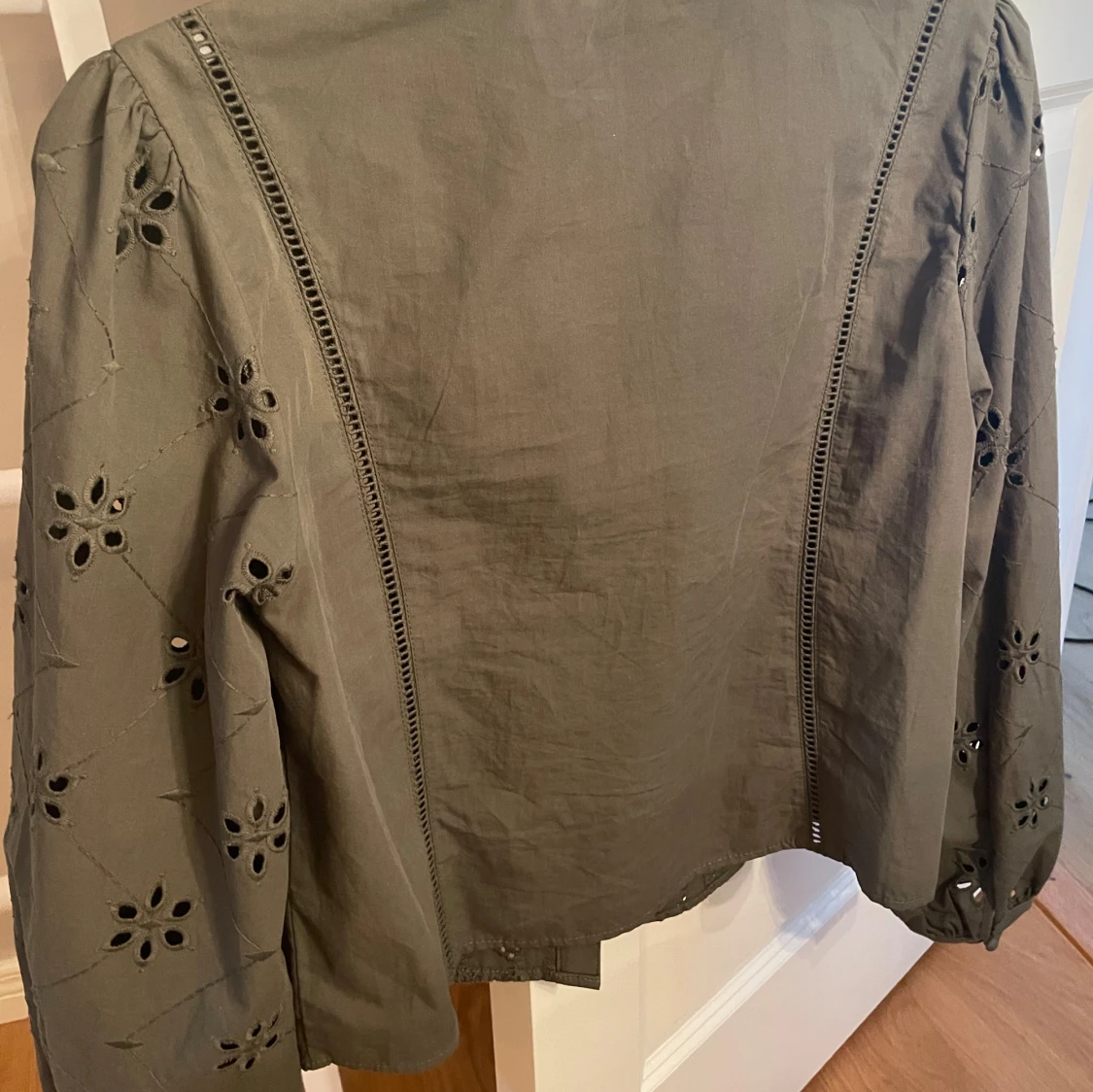 Grön blus från Zara - 2