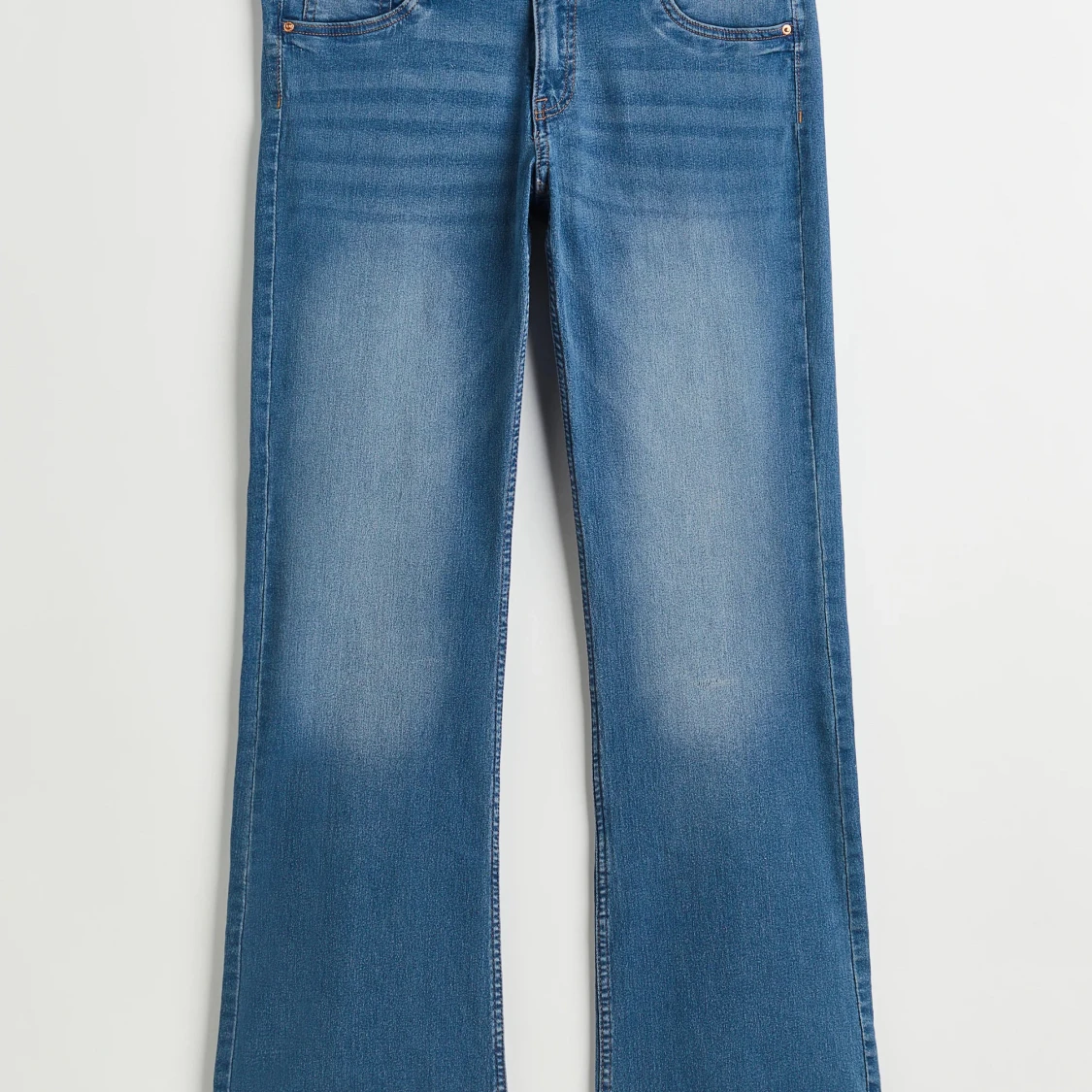 Lågmidjade bootcut jeans 