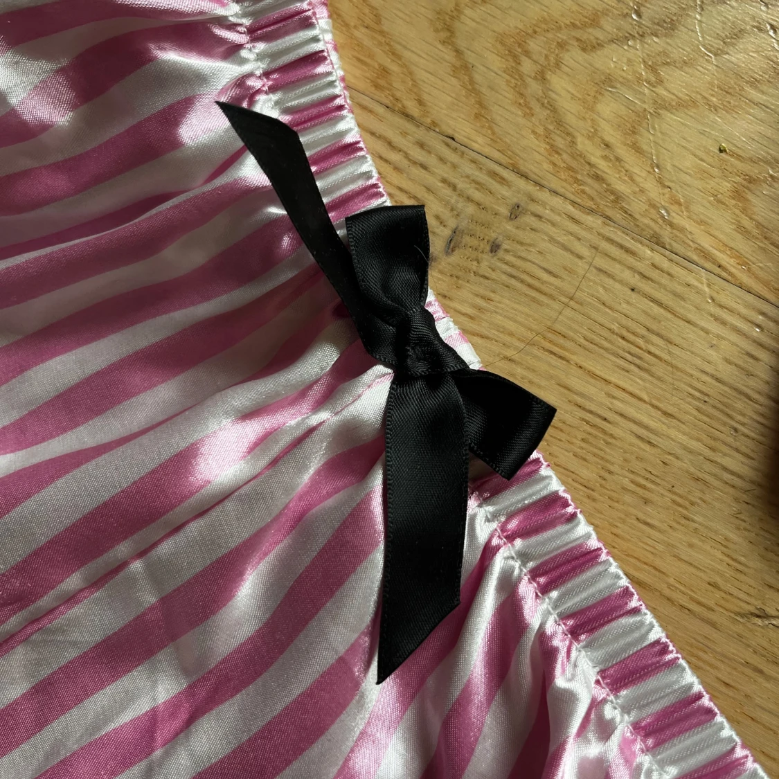 Rosa och vit pyjamas set - 2