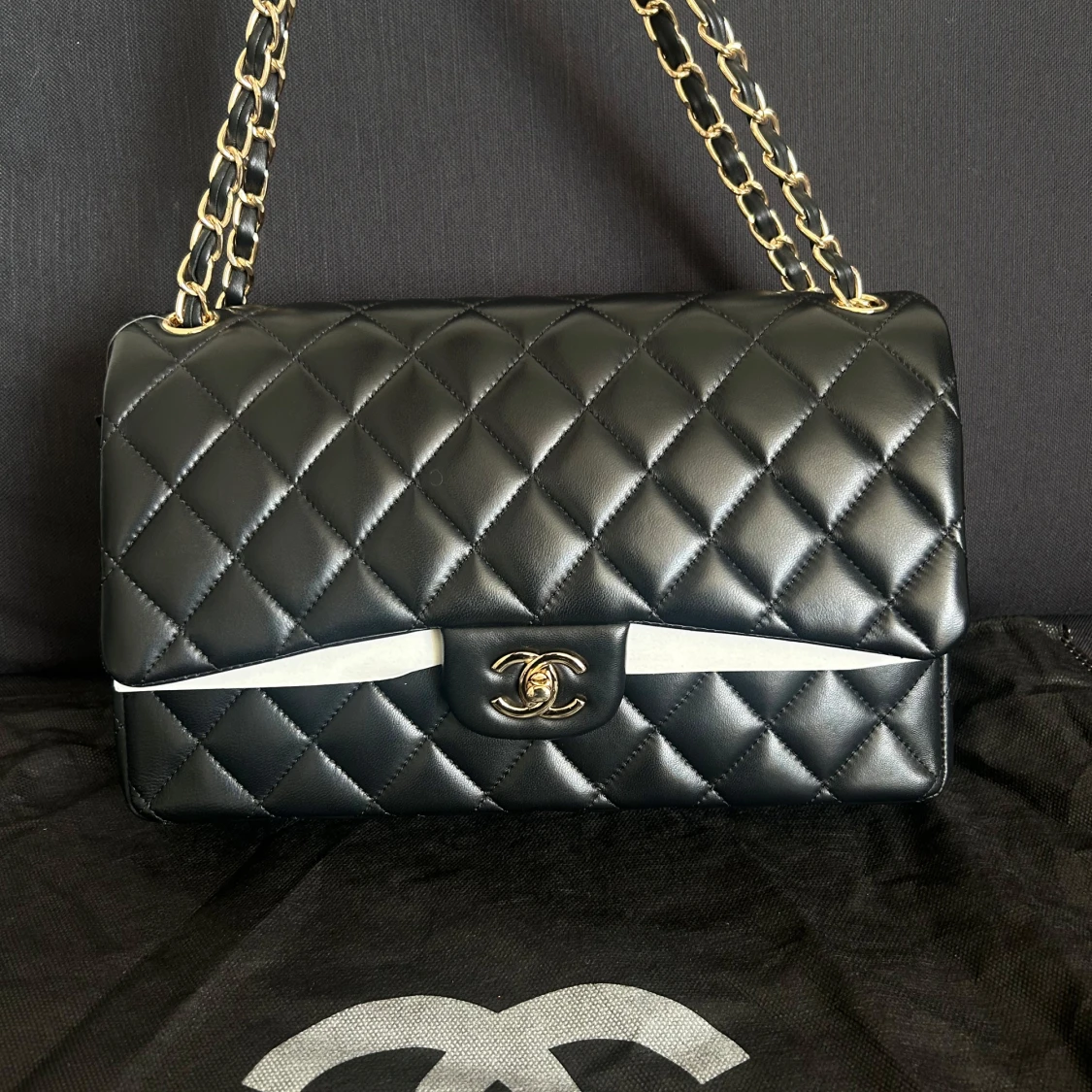 Axelremsväska i äkta skinn - 3