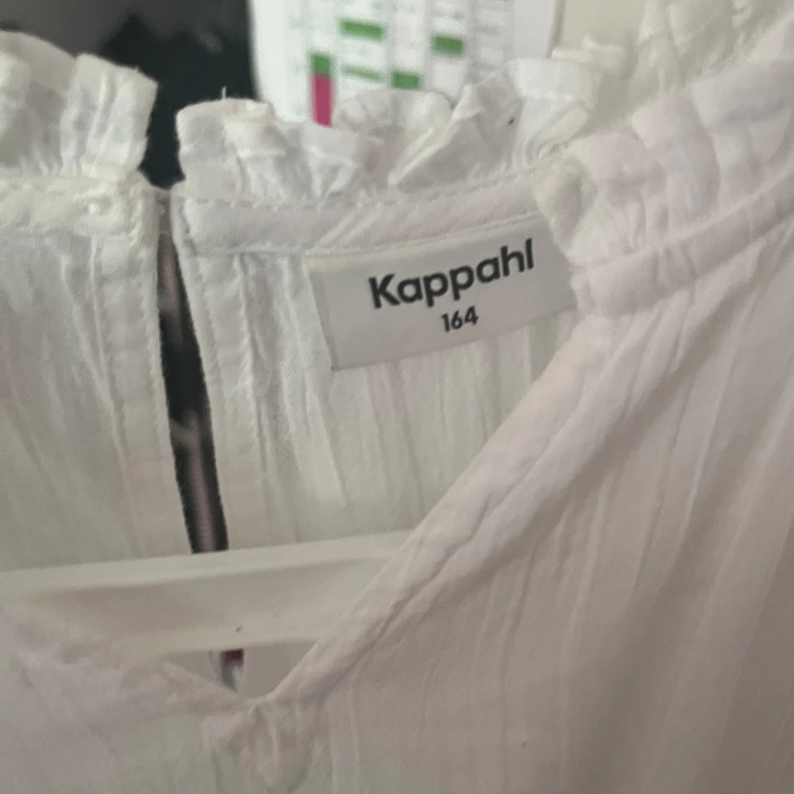 Vit volangklänning från Kappahl - 2