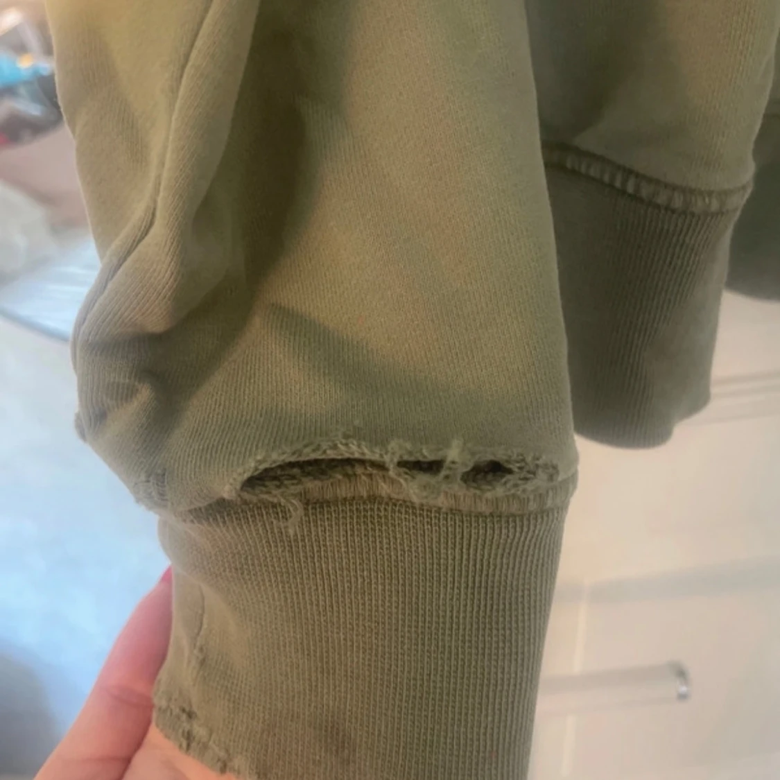 Grön Stone Island sweatshirt - 3