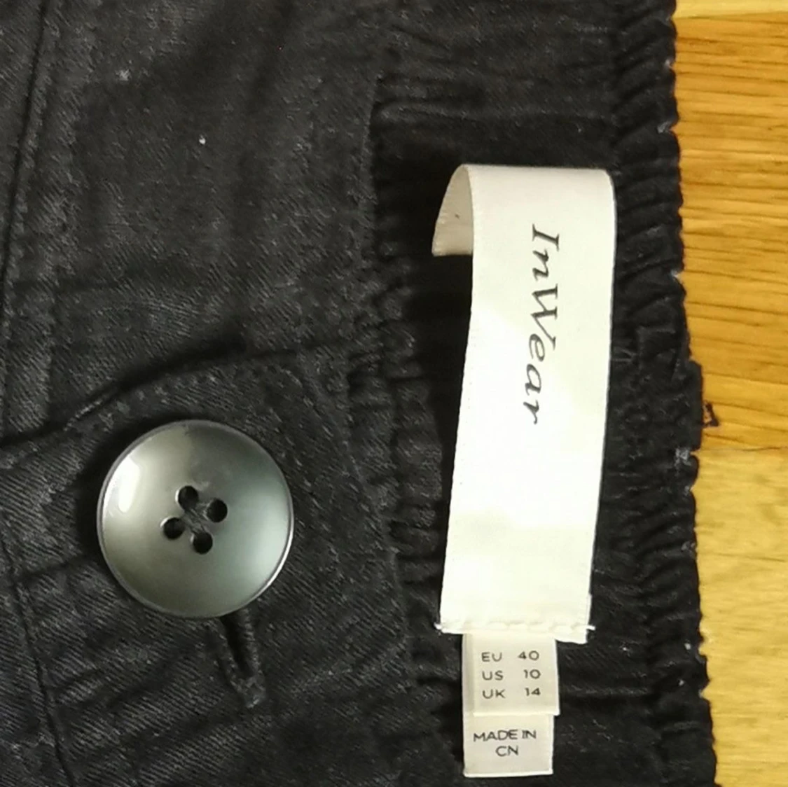 Svarta linnebyxor från InWear - 3