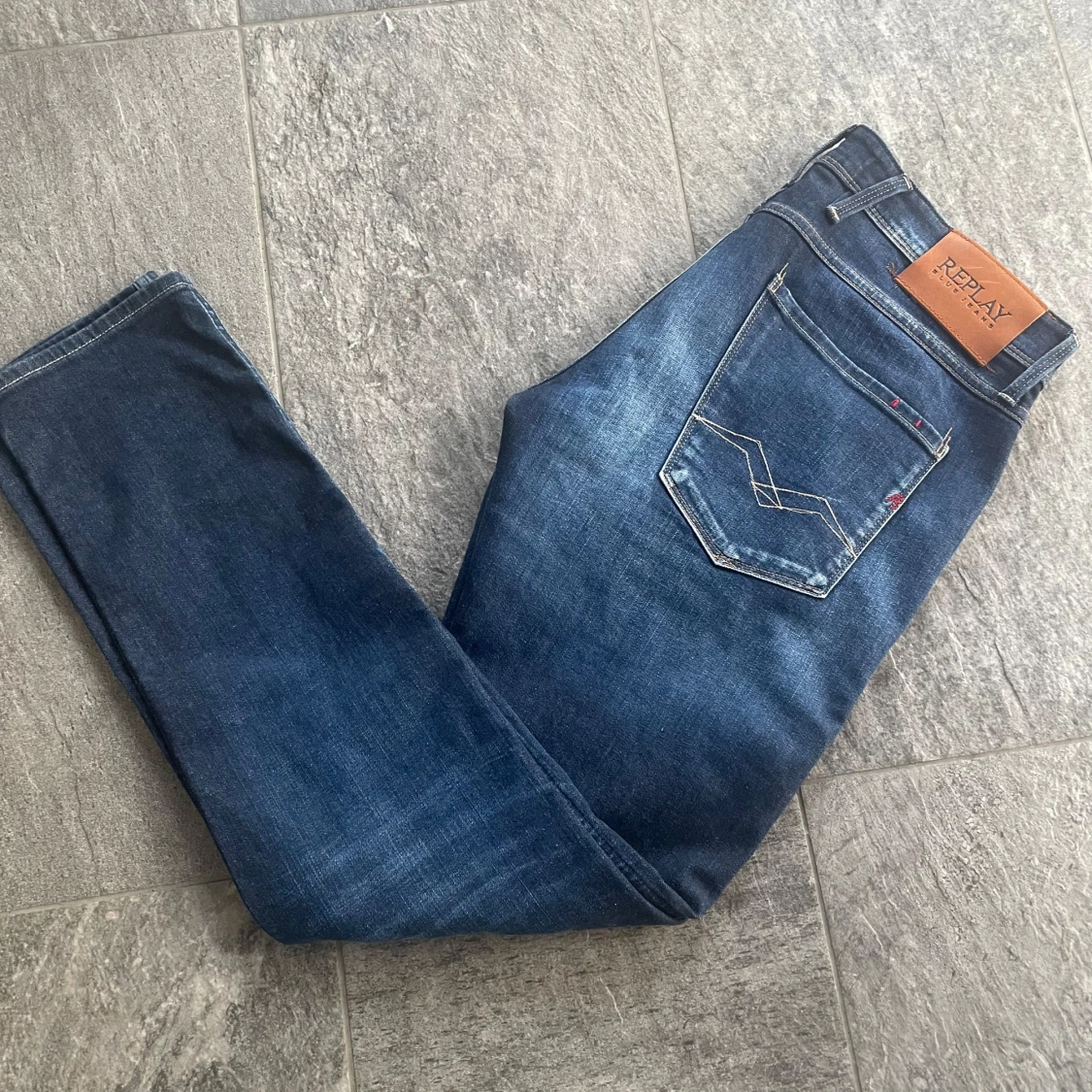 Blå jeans från Replay