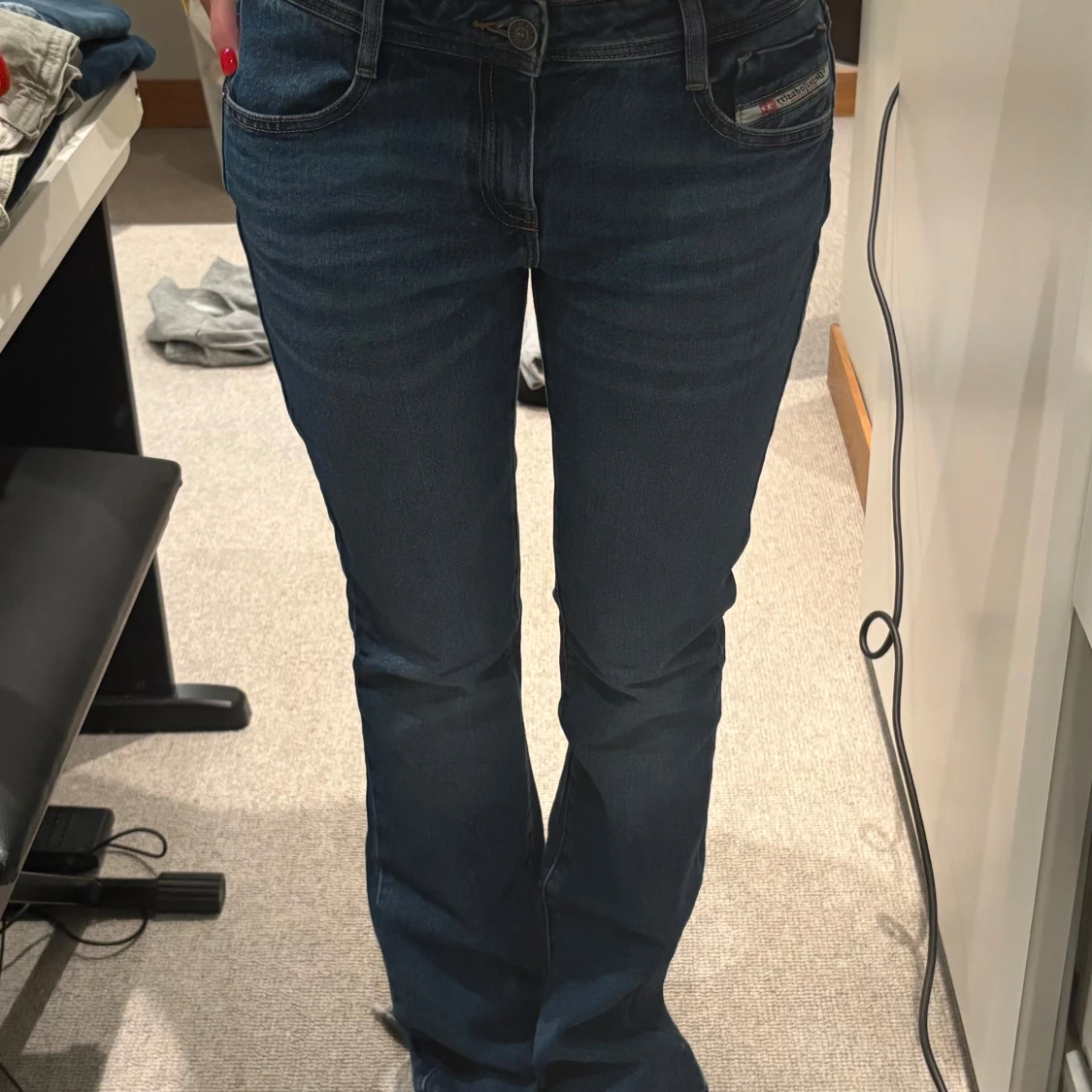 Diesel bootcut jeans blå - 1