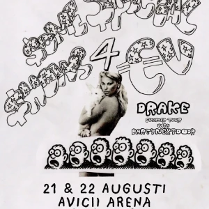 2 st Drake och PND 22/08 - säljer 2 st biljetter för drake till fredagen (22/08), skriv för mer detaljer osv 💗