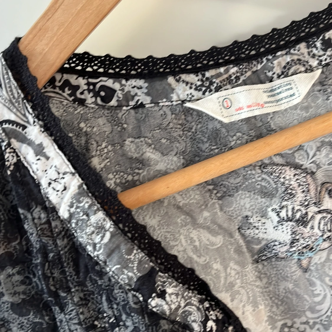 Odd Molly svartvit mönstrad klänning - 3