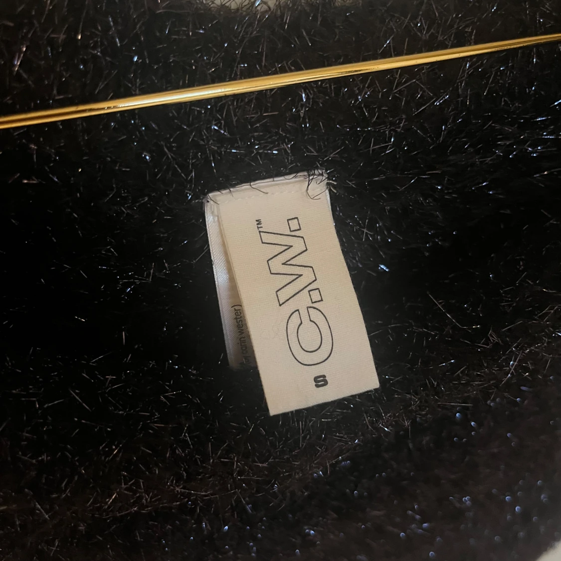 Marinblå glittrig topp/kjol  - 2