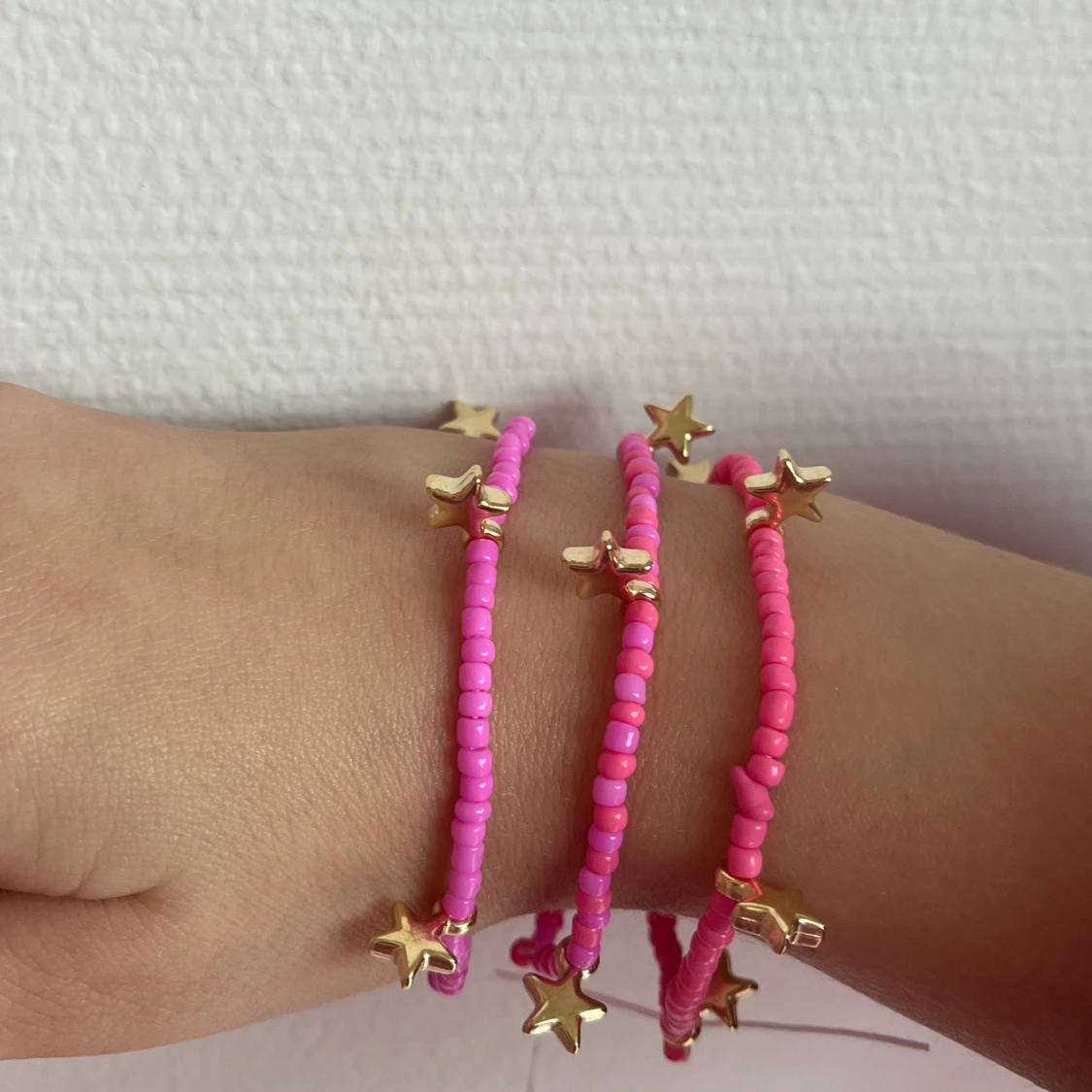 3 pack rosa armband đ©·