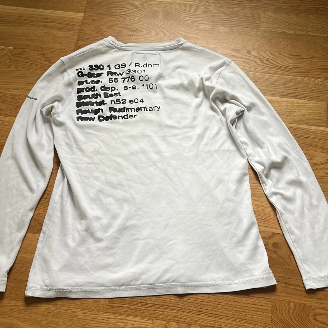 Vit långärmad tröja från G-Star RAW