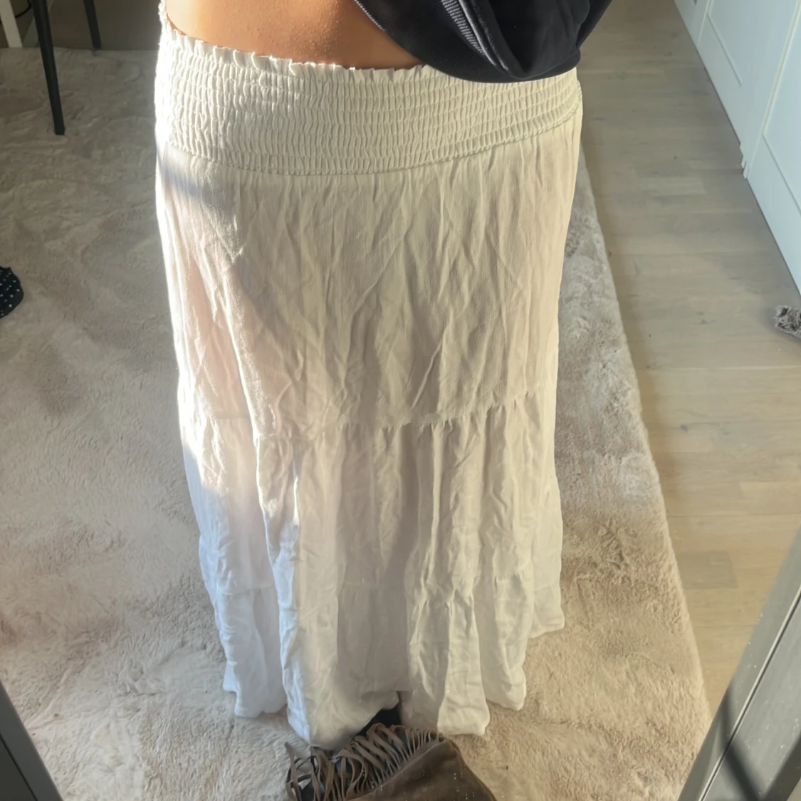 Vit långkjol från lager 157 XS - 2