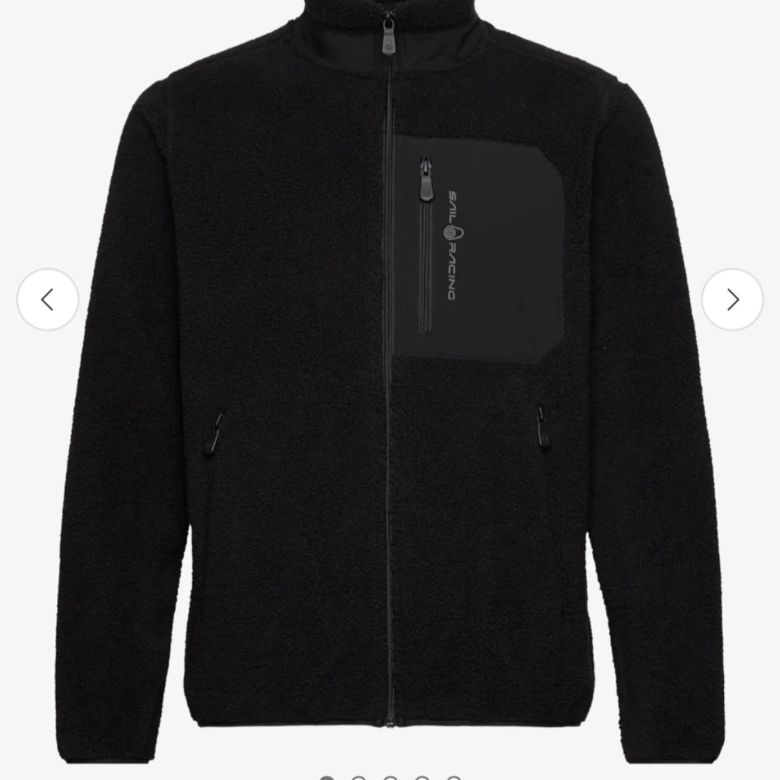 Svart teddyjacka Sail Racing