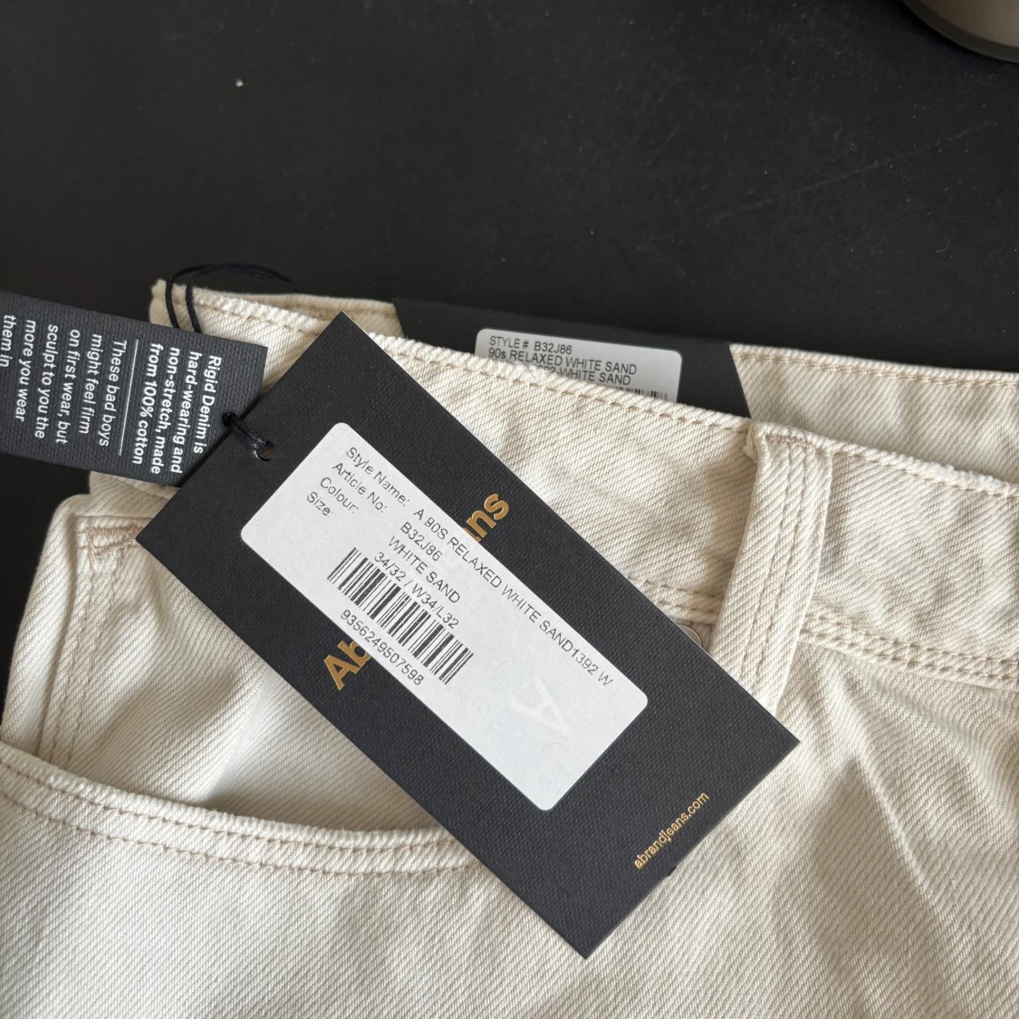 Abrand vita relaxed jeans - 2