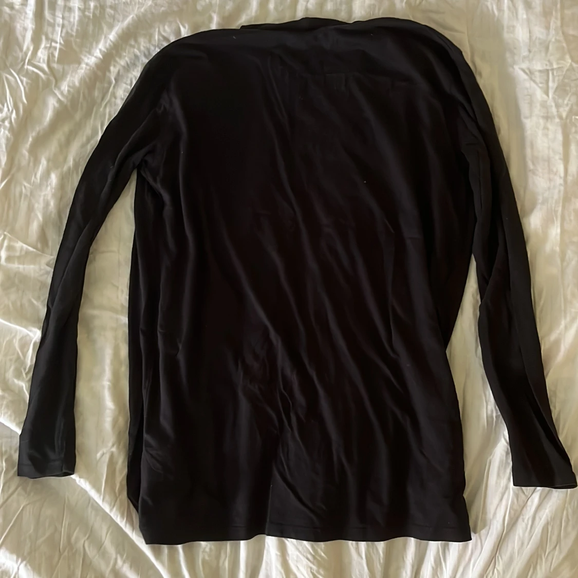 Svart tunn kofta från H&M Basic - 2