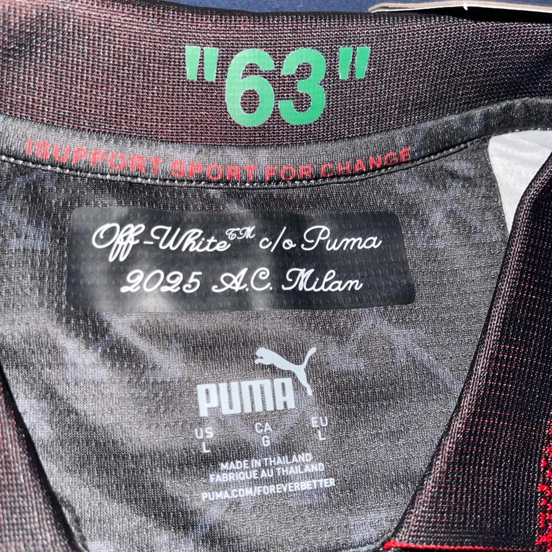 AC Milan Puma x Off-White Leão tröja - 2