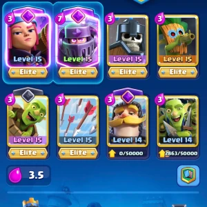 Clash Royale KONTO - För dig som älskar Clash Royale! Upptäck strategier, kort och arenor från Legendary Arena och lär dig hur du når 9000 troféer. Perfekt för unga gamers som vill ta sitt spelande till nästa nivå.