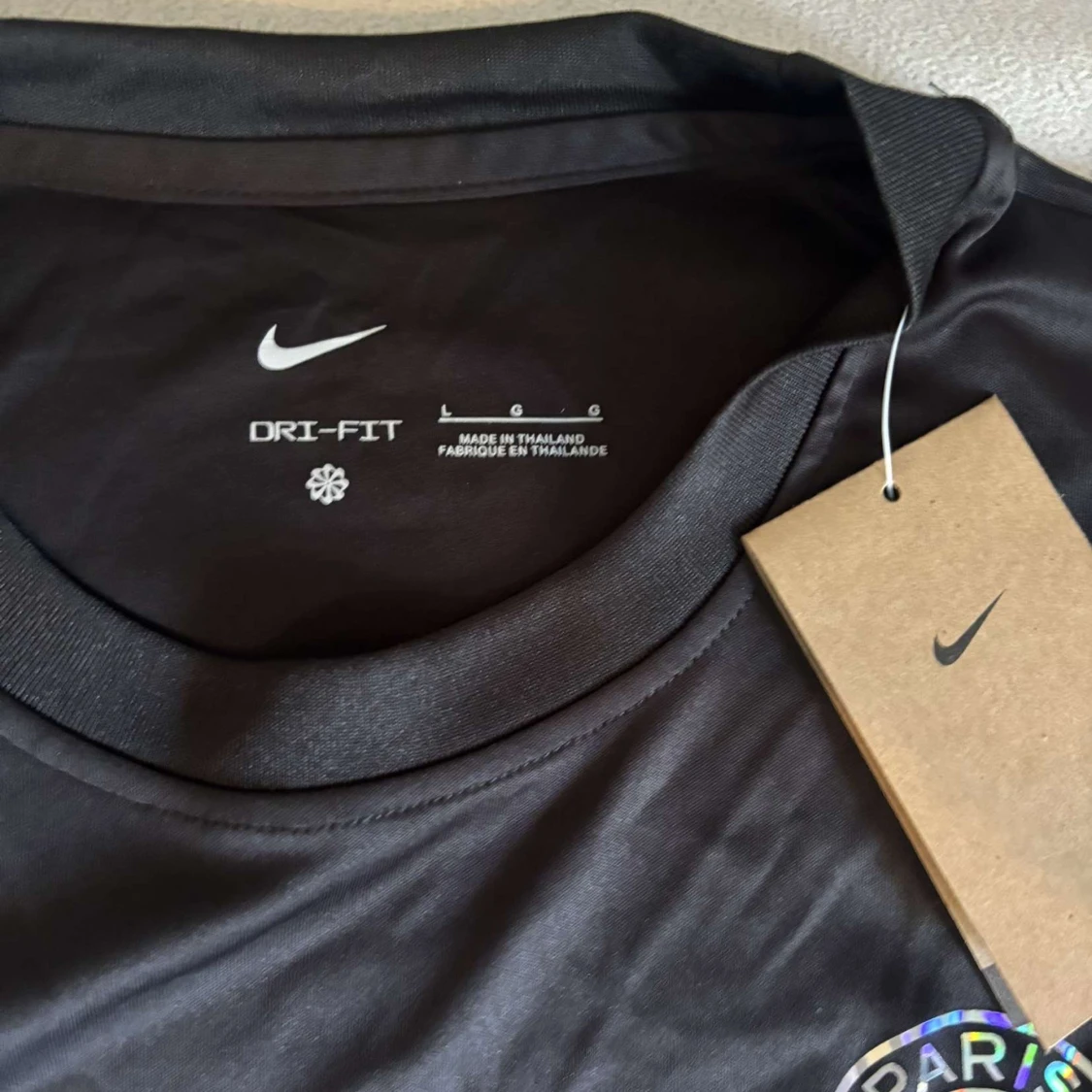 Svart PSG x Balmain fotbollströja Nike - 1