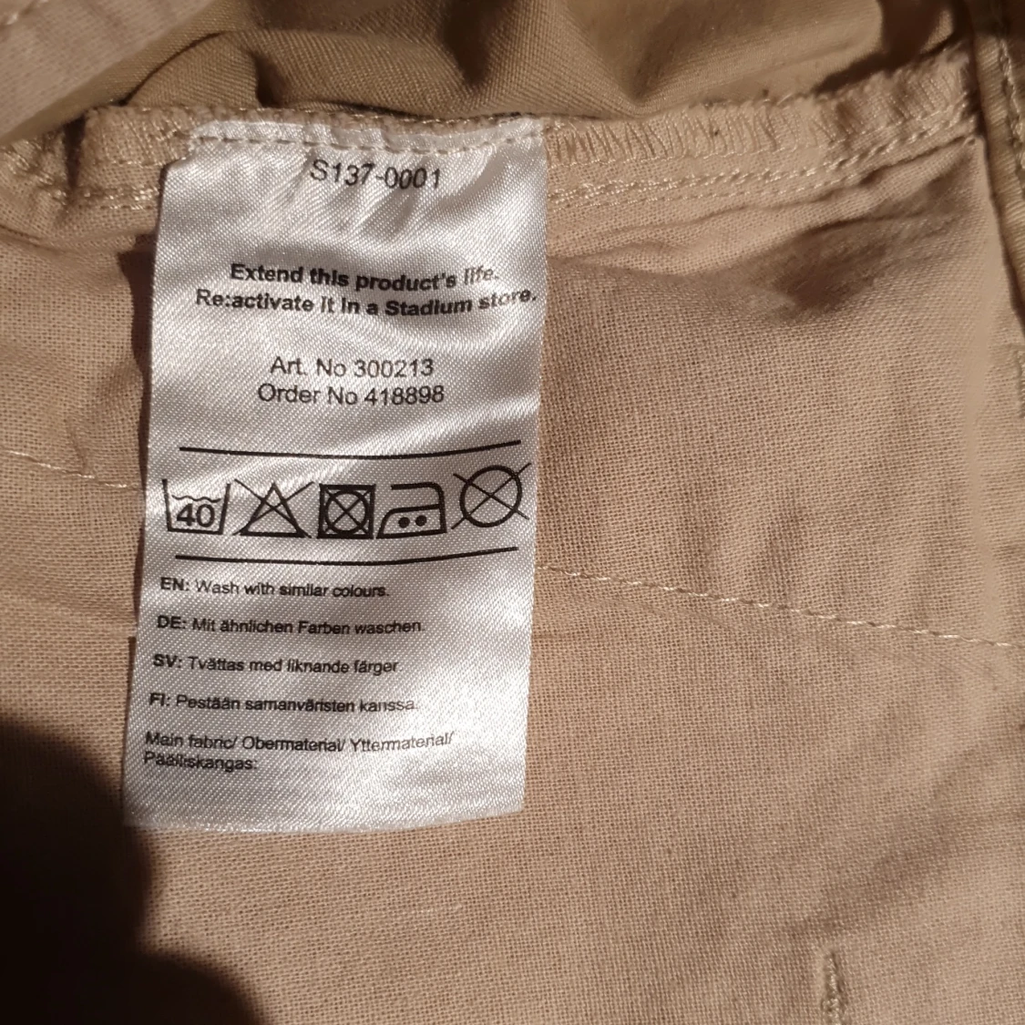 Beige shorts från Race Marine - 3