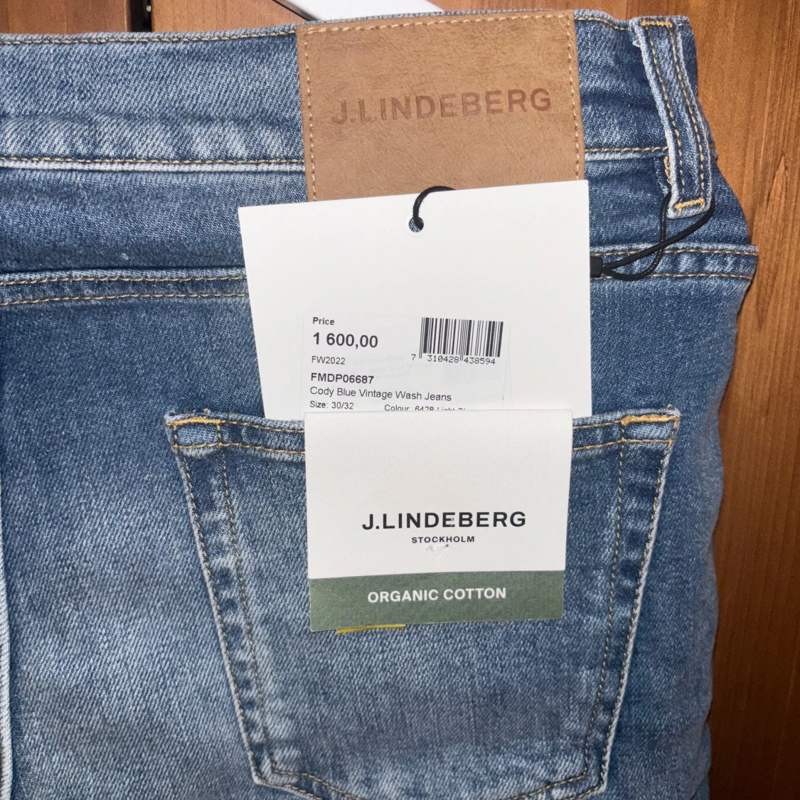 Blå jeansbyxor från J.Lindeberg - 2